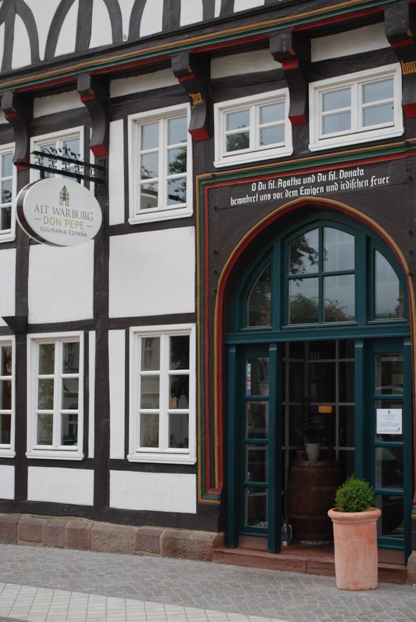 Hotel Alt Warburg Exterior foto